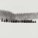 Snowy hill, Finland 2003 / Palladium print 2012 ©HATSUMI AND SEIJI MIZUNO